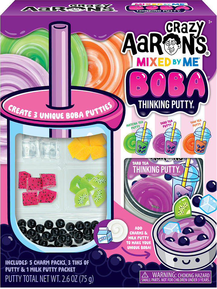 Crazy Aaron's Mixed By Me Boba Thinking Putty Kit